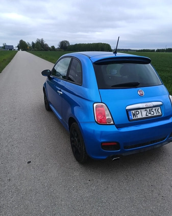 Fiat 500 cena 29600 przebieg: 135000, rok produkcji 2015 z Rawa Mazowiecka małe 56